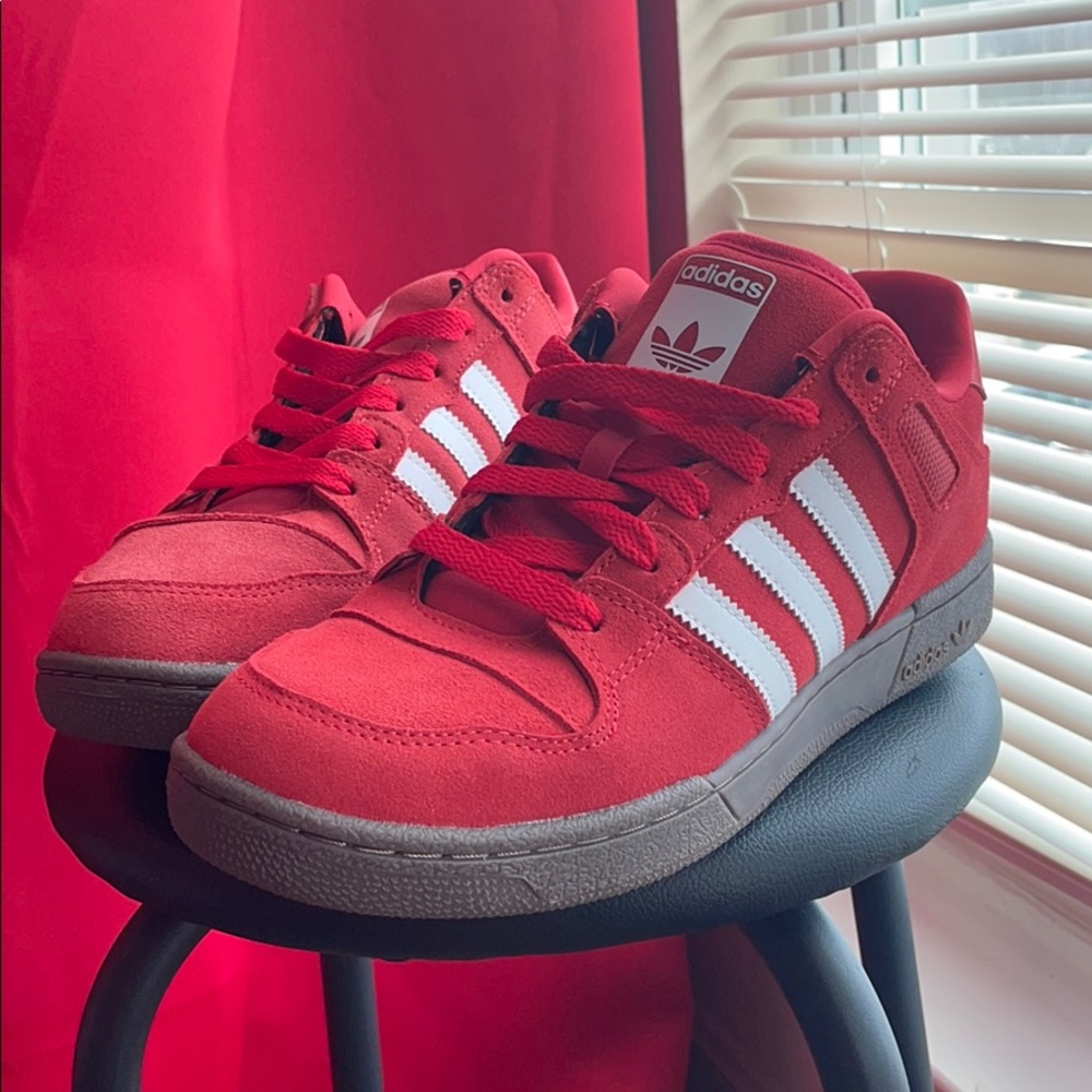Red & White Adidas Originals